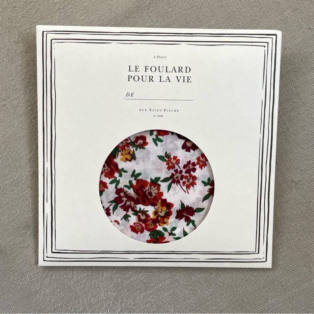 Sezane Floral Scarf
